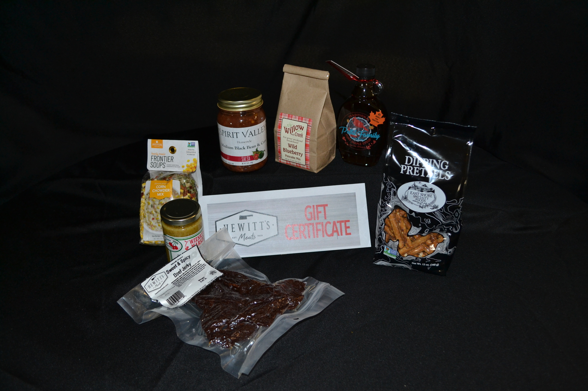 Hewitt's Meats Gourmet Pantry Basket Iron Chef Silent and Live